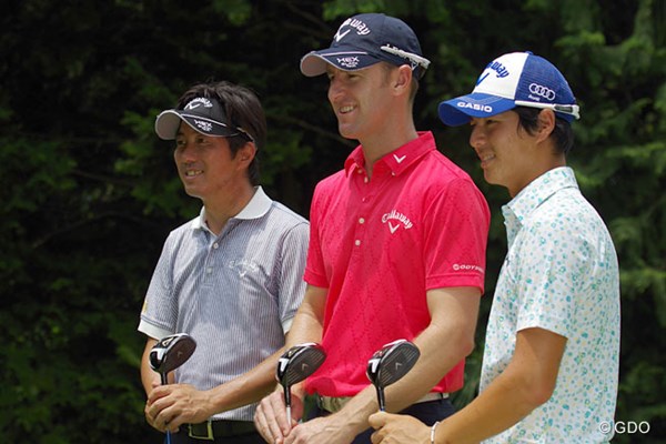 2013年 日本ゴルフツアー選手権 Shishido Hills 事前情報 石川遼 この日はチームキャロウェイでのラウンドとなった石川遼
