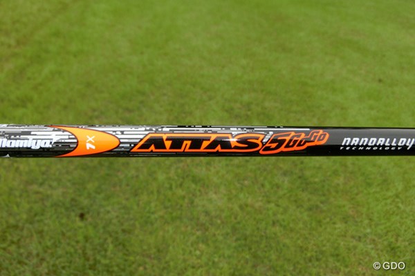 2013年 日本ゴルフツアー選手権 Shishido Hills 事前情報 ATTAS 5 GO GO ATTASの5代目は蛍光オレンジの手元調子