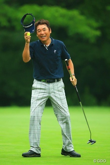 2013年 日本ゴルフツアー選手権 Shishido Hills 初日 尾崎直道