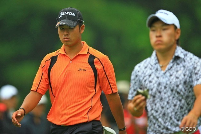 2013年 日本ゴルフツアー選手権 Shishido Hills 初日 松山英樹、藤本佳則