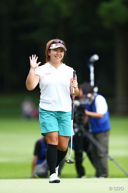 2013年 ニチレイレディス 2日目 吉田弓美子
