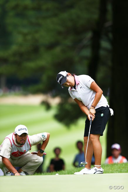 2013年 ニチレイレディス 2日目 成田美寿々