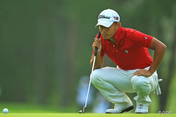 2013年 日本ゴルフツアー選手権 Shishido Hills 3日目 小平智 単独首位に立った小平智。昨年大会の藤本佳則の続き、ツアー初勝利を日本タイトルで飾るか