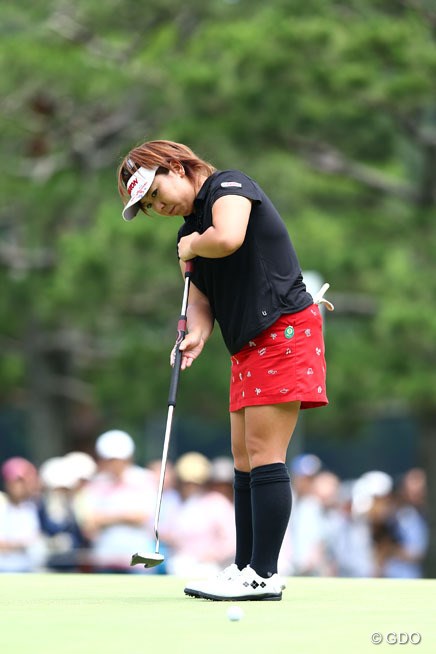 2013年 優勝者のパター 吉田弓美子 
