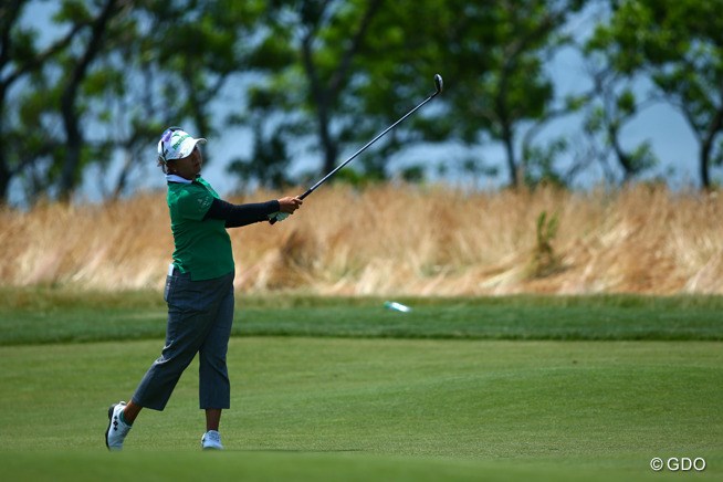 2013年 全米女子オープン 初日 佐伯三貴