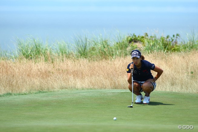 2013年 全米女子オープン 初日 上田桃子