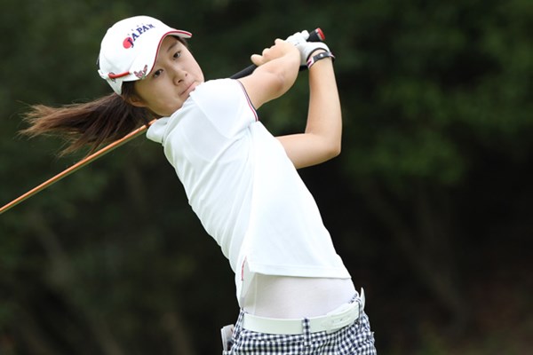 2013年 日本女子アマチュアゴルフ選手権競技 4日目 森田遙 マッチプレー2回戦は勝みなみに勝利し準々決勝進出を決めた（写真提供／JGA）