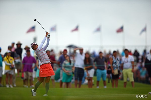 2013年 全米女子オープン 最終日 宮里藍 最終日も粘りのゴルフで11位タイとなった宮里藍