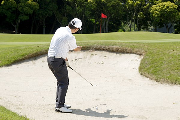 準備ができたらあとはアプローチ感覚で