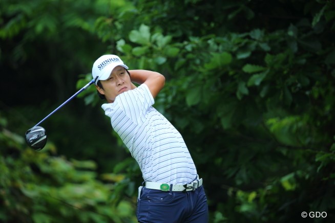 2013年 長嶋茂雄 INVITATIONAL セガサミーカップゴルフトーナメント 初日 キム・キョンテ