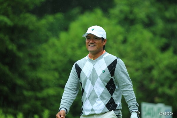 2013年 長嶋茂雄 INVITATIONAL セガサミーカップゴルフトーナメント 2日目 宮里優作 宮里優作は2日目、午後スタートの組でビッグスコアをマークした。
