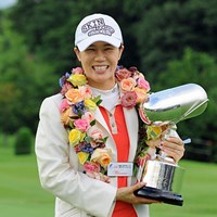 日本ツアー初勝利を手にしたヤング・キム。米国ツアー優勝経験を持つ実力者だ 2013年 日医工女子オープンゴルフトーナメント 最終日 ヤング・キム