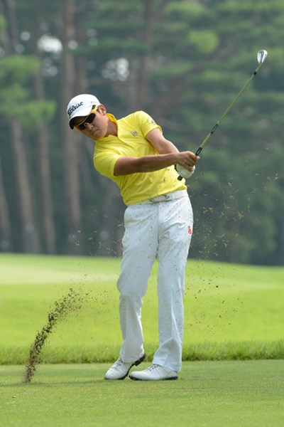 2013年 日本アマチュアゴルフ選手権 3日目 佐藤大平 1回戦では昨年大会のランナーアップ、比嘉一貴を撃破。ベスト8に進出した佐藤大平 （画像提供／JGA）