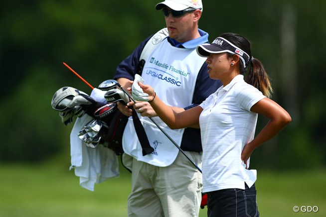 2013年 マニュライフファイナンシャルLPGAクラシック 初日 片平光紀