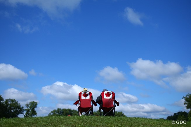 2013年 マニュライフファイナンシャルLPGAクラシック 初日 青空
