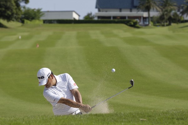 ロフトを寝かしてバウンスを使う