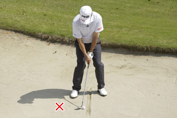 ボールの正確な位置も覚えよう