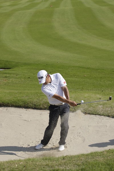 本番も練習場のイメージで振る