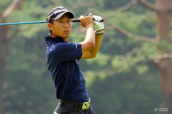 2013年 日本アマチュアゴルフ選手権 4日目 松本将太 先輩との対戦を目指したが敢えなく準々決勝で敗退となった松本将太