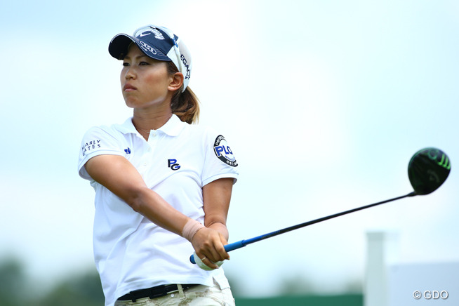 上田桃子、序盤のトラブルで59位タイ