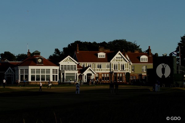 2013年 全英オープン ミュアフィールド クラブハウス ミュアフィールドのクラブハウス。伝統と革新がせめぎ合う。