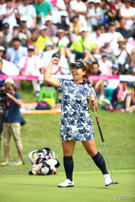 2013年 サマンサタバサ ガールズコレクション・レディーストーナメント 最終日 吉田弓美子