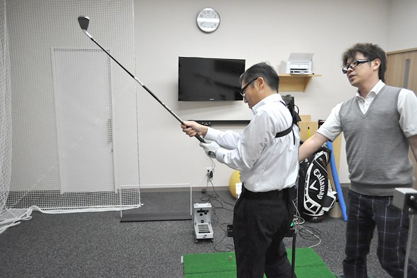 golftec 左肘がどうしても引ける癖を撲滅！ 3-1