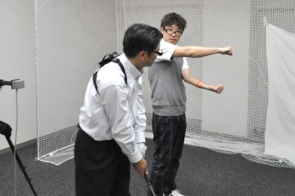 golftec 左肘がどうしても引ける癖を撲滅！ 4-1