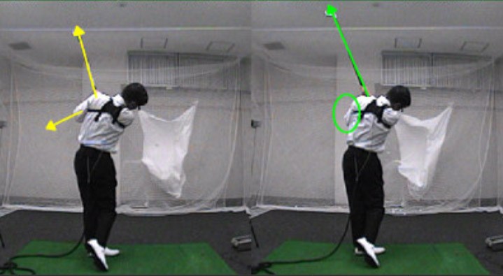 golftec 左肘がどうしても引ける癖を撲滅！ 6-1