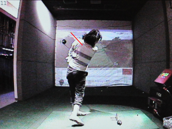 松原さんスイング受講前 