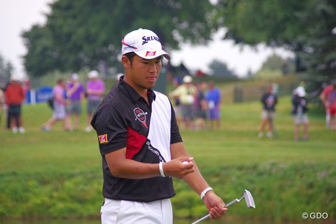 松山英樹は、最終日へ向け一時沈黙