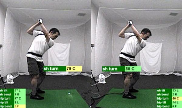 golftec 悪い腕の使い方をリセット！ 6-2