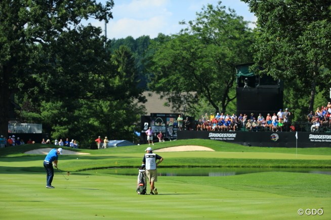 2013年 WGCブリヂストンインビテーショナル 初日 ジャスティン・ローズ