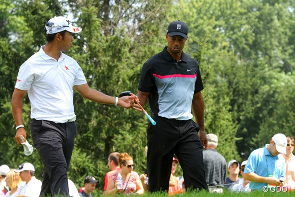 2013年 WGCブリヂストンインビテーショナル 初日 松山英樹 タイガー・ウッズ