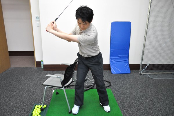 golftec テークバックで欲張らない！ 2-2