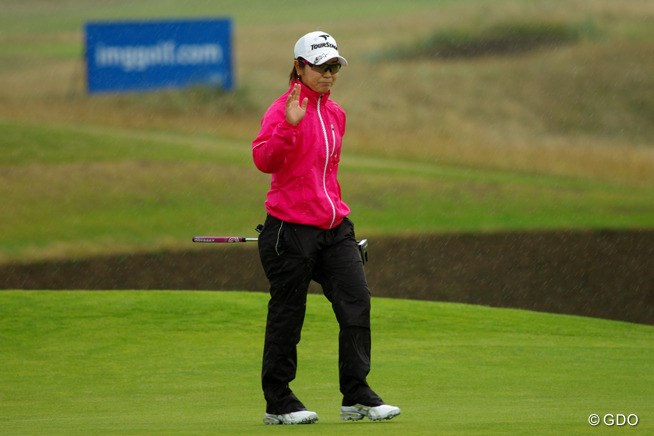 2013年 全英リコー女子オープン 2日目 比嘉真美子