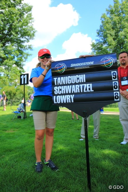 2013年 WGCブリヂストンインビテーショナル 3日目 ボランティア