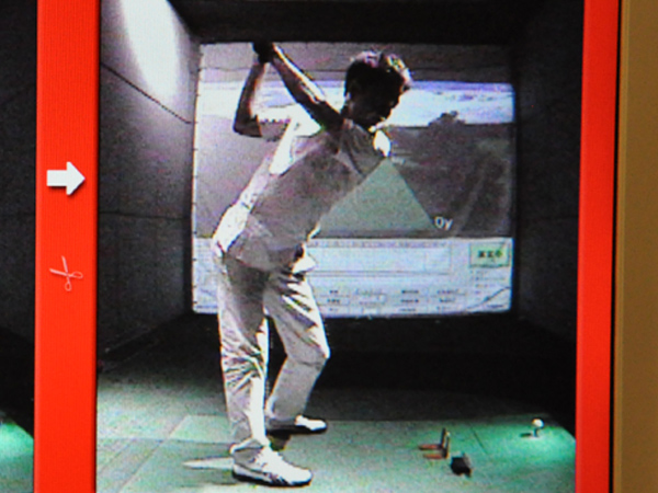 脇田さんスイング受講前 