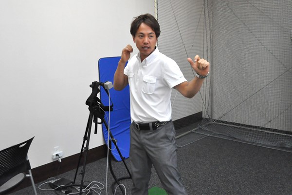 golftec ヨコからタテのイメージへ！！ 3-1