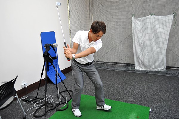golftec ヨコからタテのイメージへ！！ 4-1