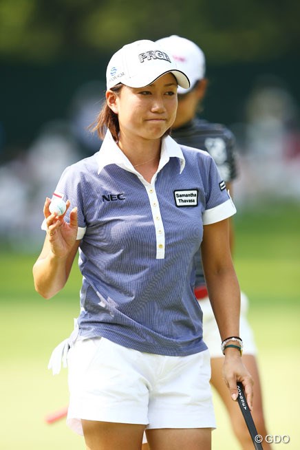 2013年 NEC軽井沢72ゴルフトーナメント 初日 原江里菜