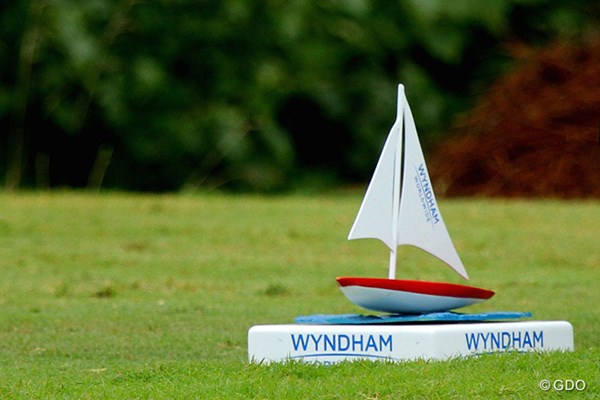 2013年 ウィンダム選手権 最終日 ティマーク ヨットの形もありました