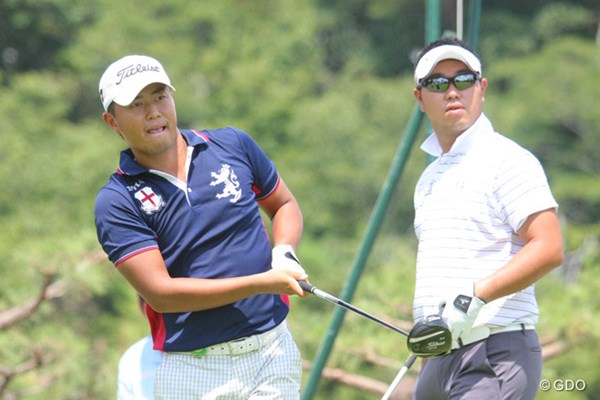 2013年 関西オープンゴルフ選手権競技 事前 小平智 仲の良い薗田峻輔とラウンドしら小平智は、薗田の2勝に早く追いつきたいという