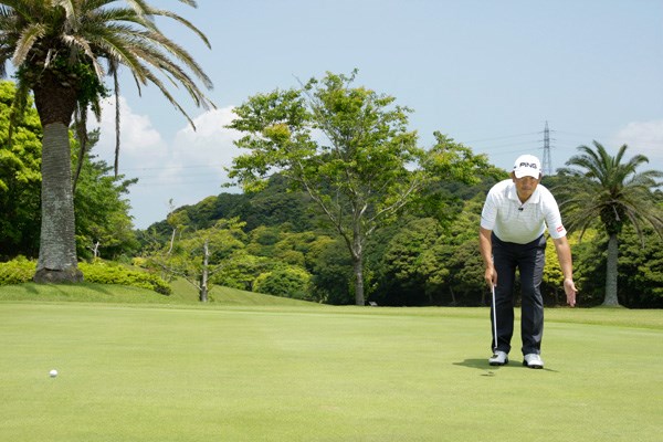 低い位置から確認する