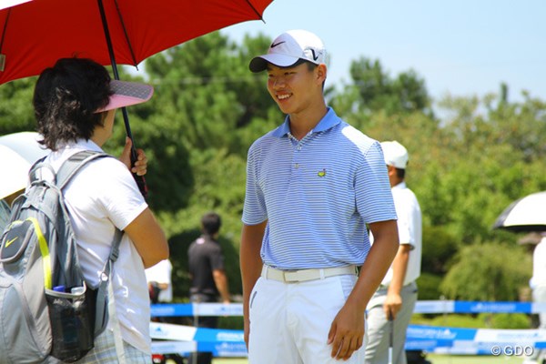2013年 VanaH杯KBCオーガスタゴルフトーナメント 事前 グァン・ティンラン 日本ツアーに初出場する中国の天才アマ。その実力やいかに？