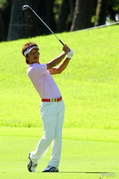 2013年 VanaH杯KBCオーガスタゴルフトーナメント 初日 遠藤彰 異色の経歴を持つ34歳。まずはシード権獲得が一番のターゲットだ。