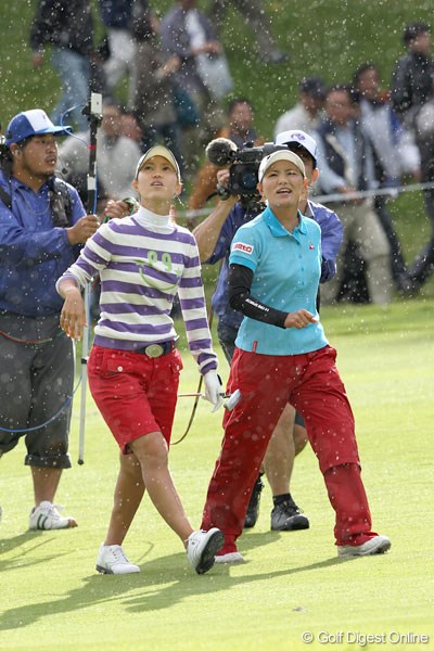 横峯さくらと上田桃子