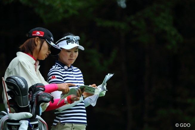 2013年 ニトリレディスゴルフトーナメント 2日目 上原彩子