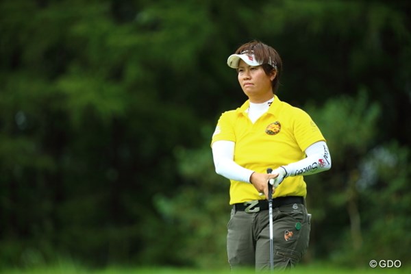 2013年 ニトリレディスゴルフトーナメント  最終日 福田裕子 自己ベストに並ぶ3位で終えた福田裕子。次の目標は当然“初優勝”だ