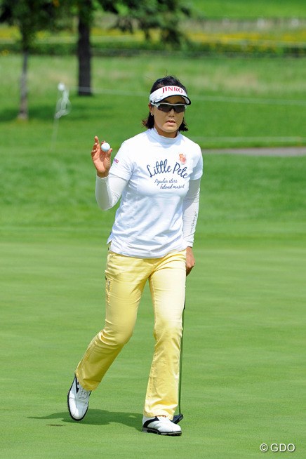 2013年 ゴルフ5レディスプロゴルフトーナメント 初日 ジョン・ミジョン